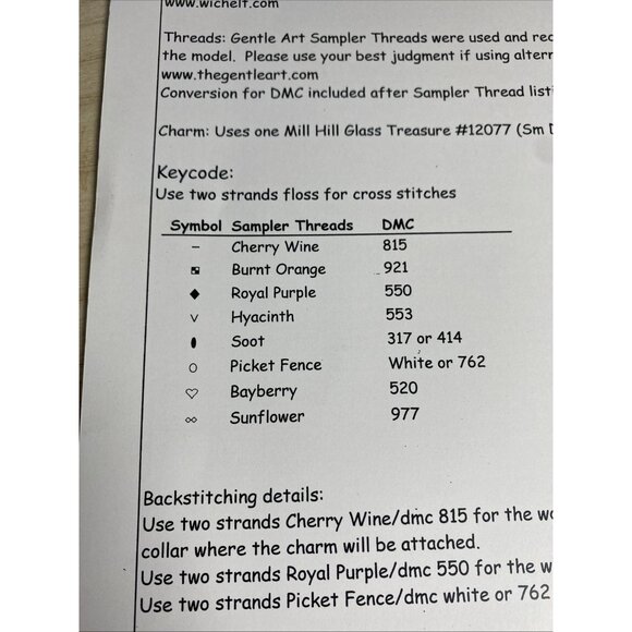 Designs By Lisa Crosstitch Pattern If Kat Could Talk Dbl-C147 ￼ - Picture 7 of 8